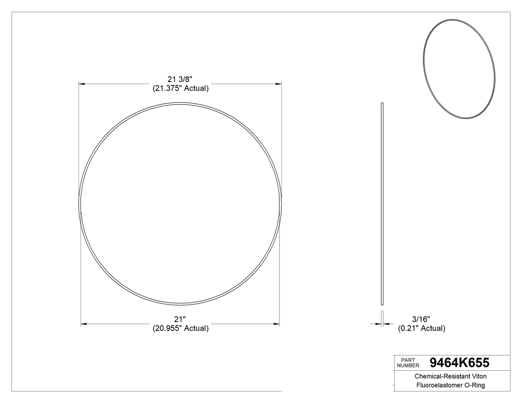 Technical drawing - 9464K655